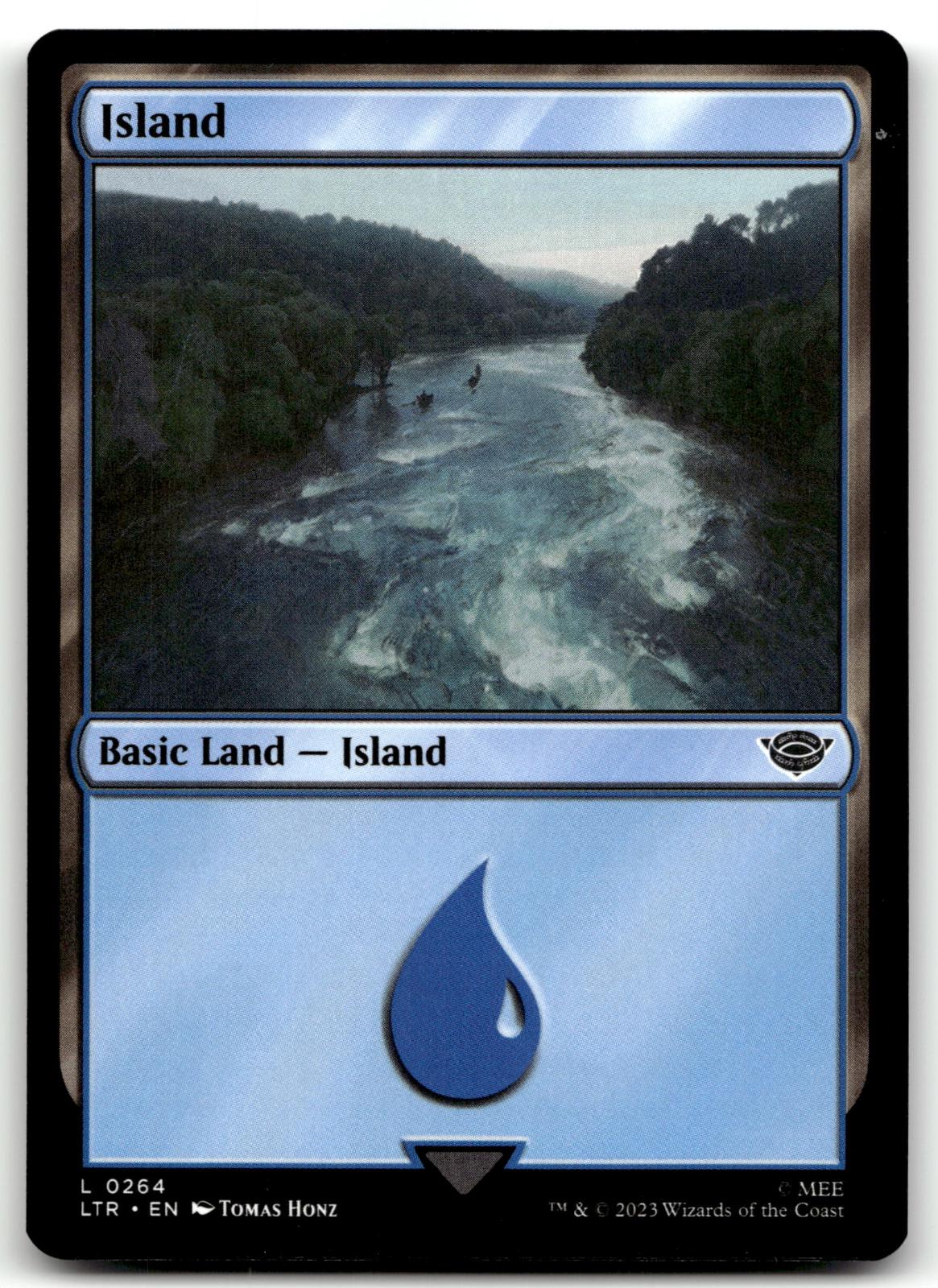 Island (0264) 264 Universes Beyond: The Lord of the Rings: Tales of Middle-earth