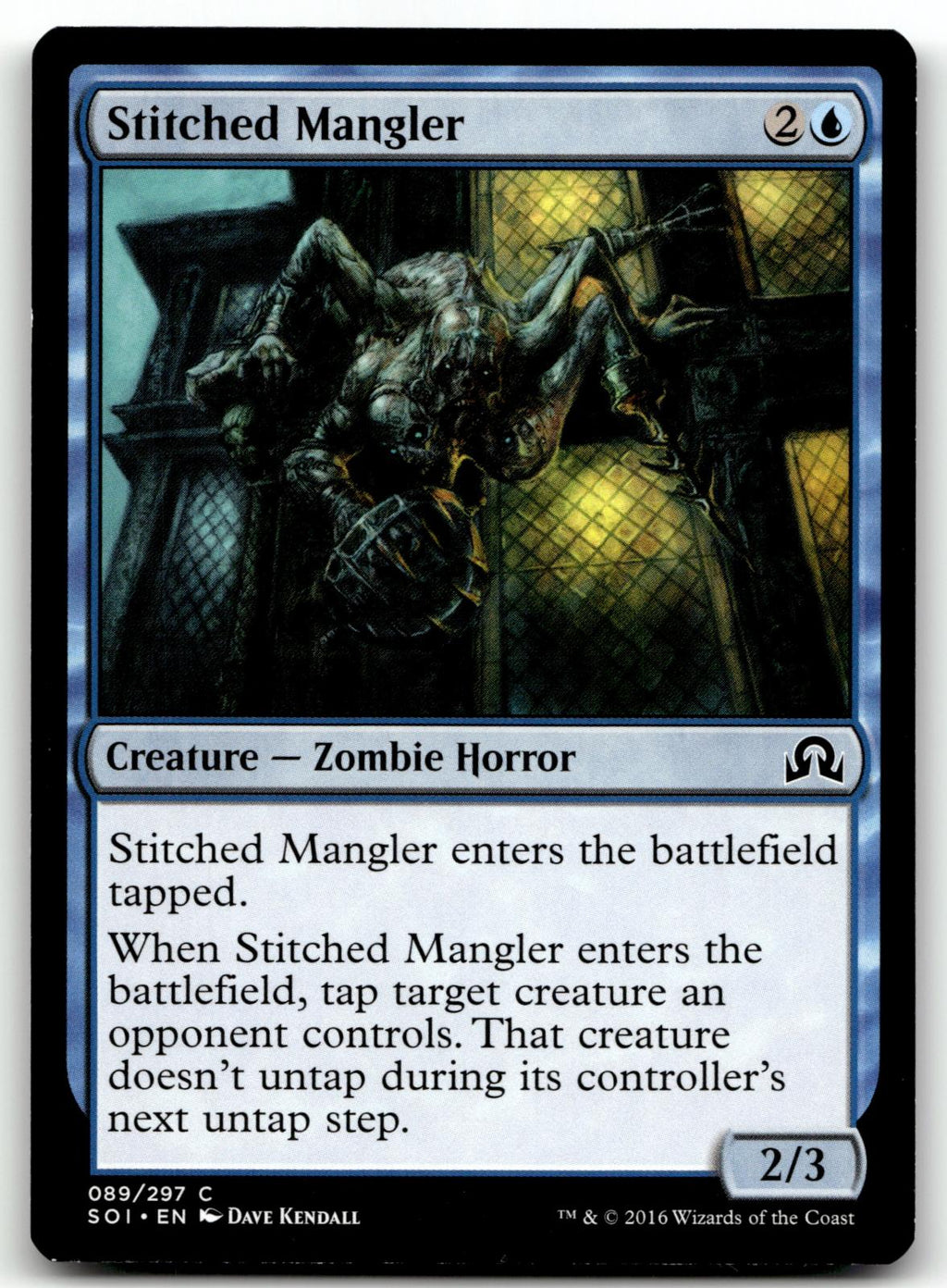 Stitched Mangler 89 Common Shadows over Innistrad Magic: The Gathering Near Mint