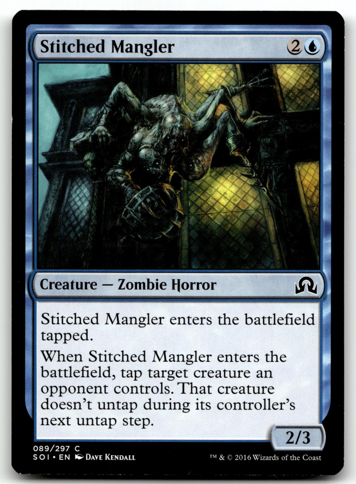 Stitched Mangler 89 Common Shadows over Innistrad Magic: The Gathering Near Mint