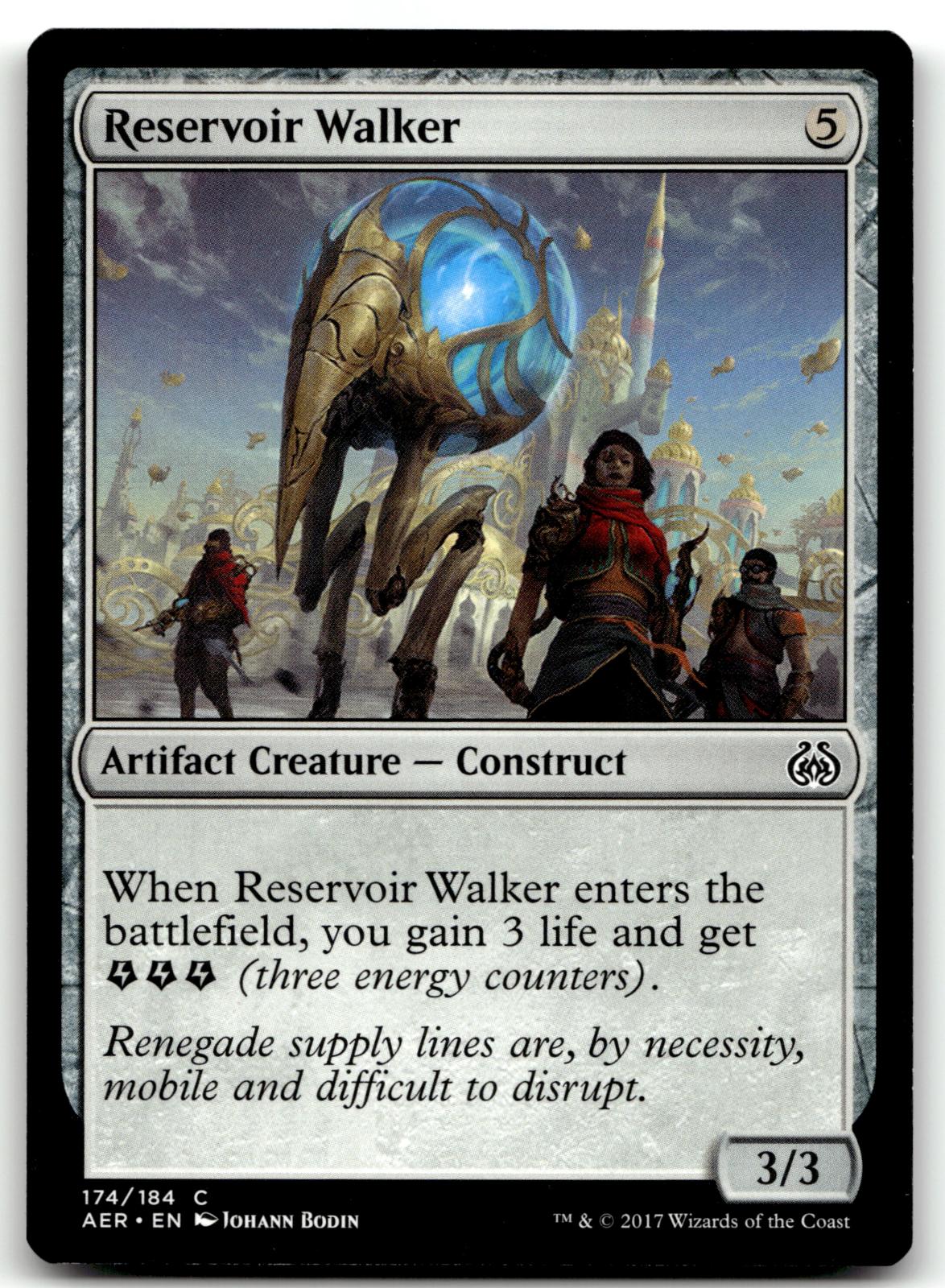 Reservoir Walker 174 Common Aether Revolt Magic: The Gathering Near Mint