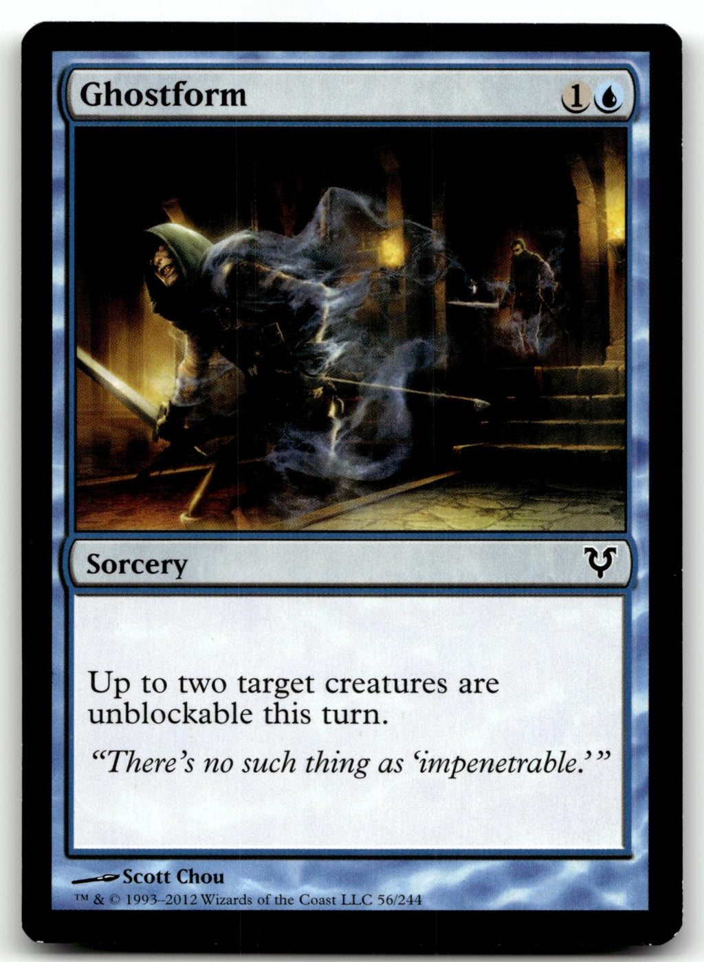Ghostform 56 Common Avacyn Restored Magic: The Gathering Near Mint