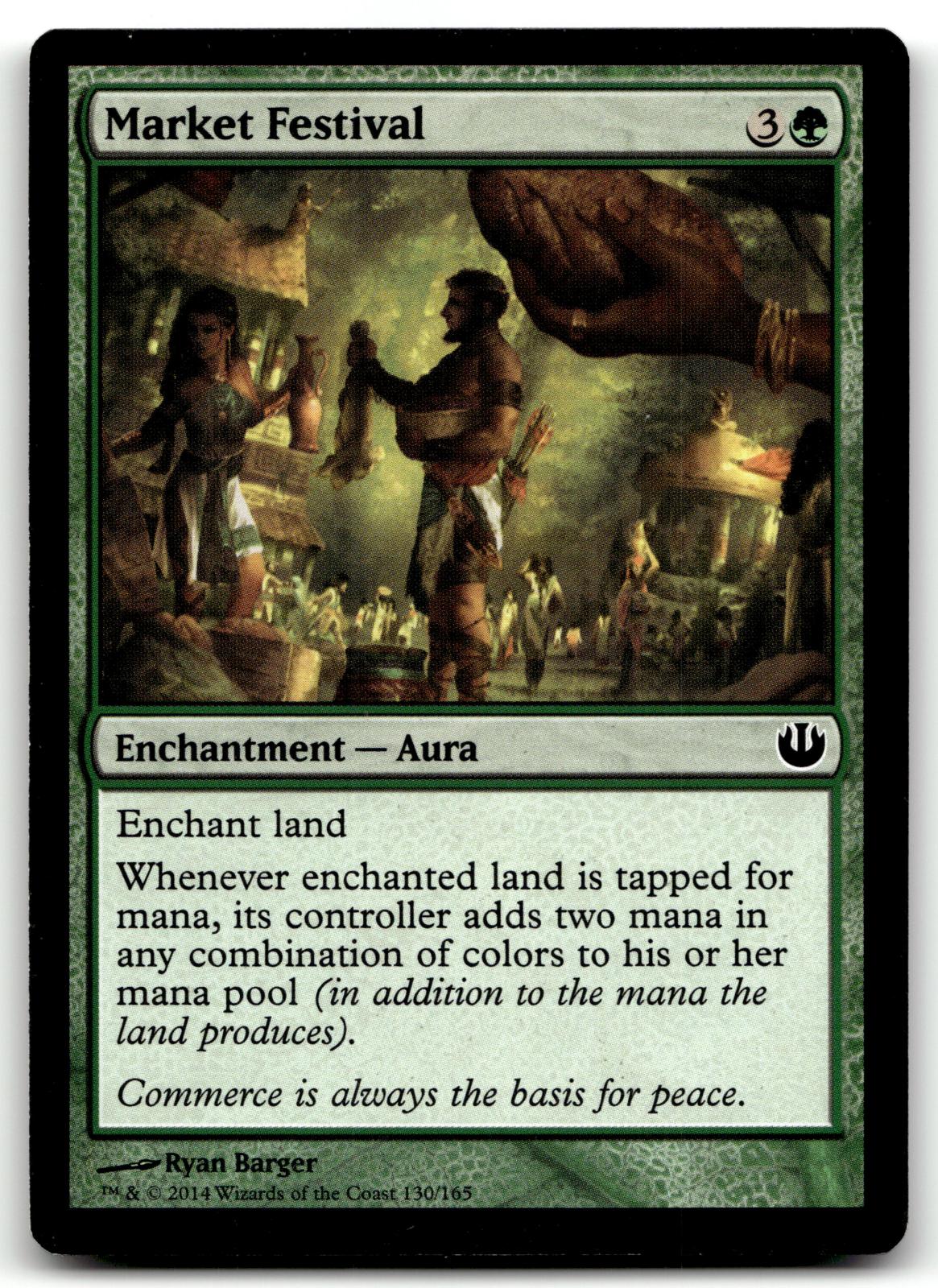 Market Festival 130 Common Journey Into Nyx Magic: The Gathering Near Mint