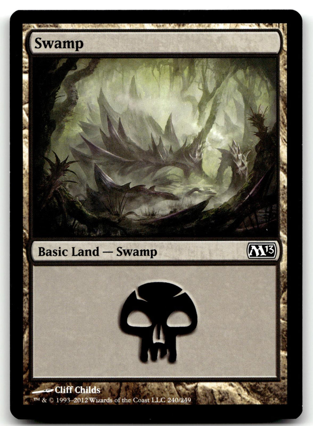 Swamp (240) 240 Land Magic 2013 (M13) Magic: The Gathering Near Mint