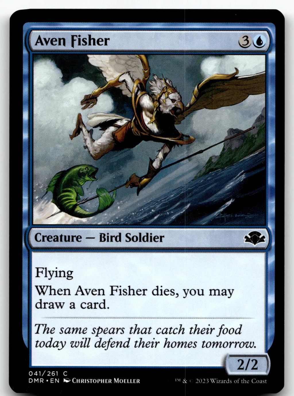 Aven Fisher 41 Common Dominaria Remastered Magic: The Gathering Near Mint
