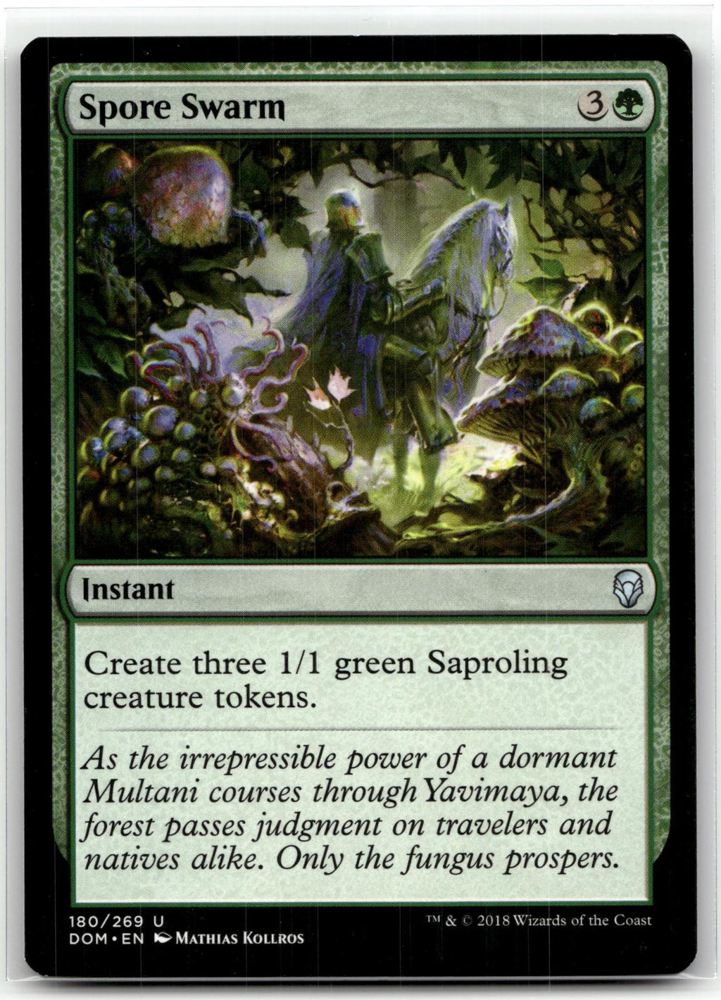 Spore Swarm 180 Uncommon Dominaria Magic: The Gathering Near Mint