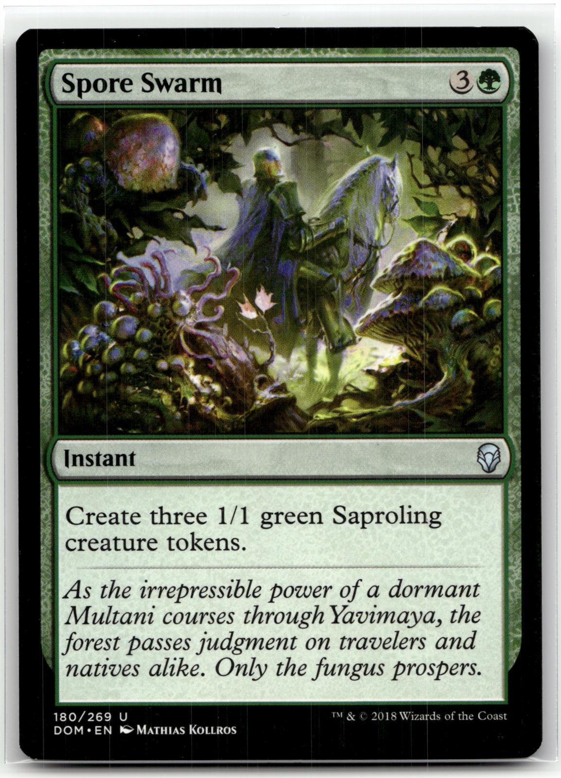 Spore Swarm 180 Uncommon Dominaria Magic: The Gathering Near Mint