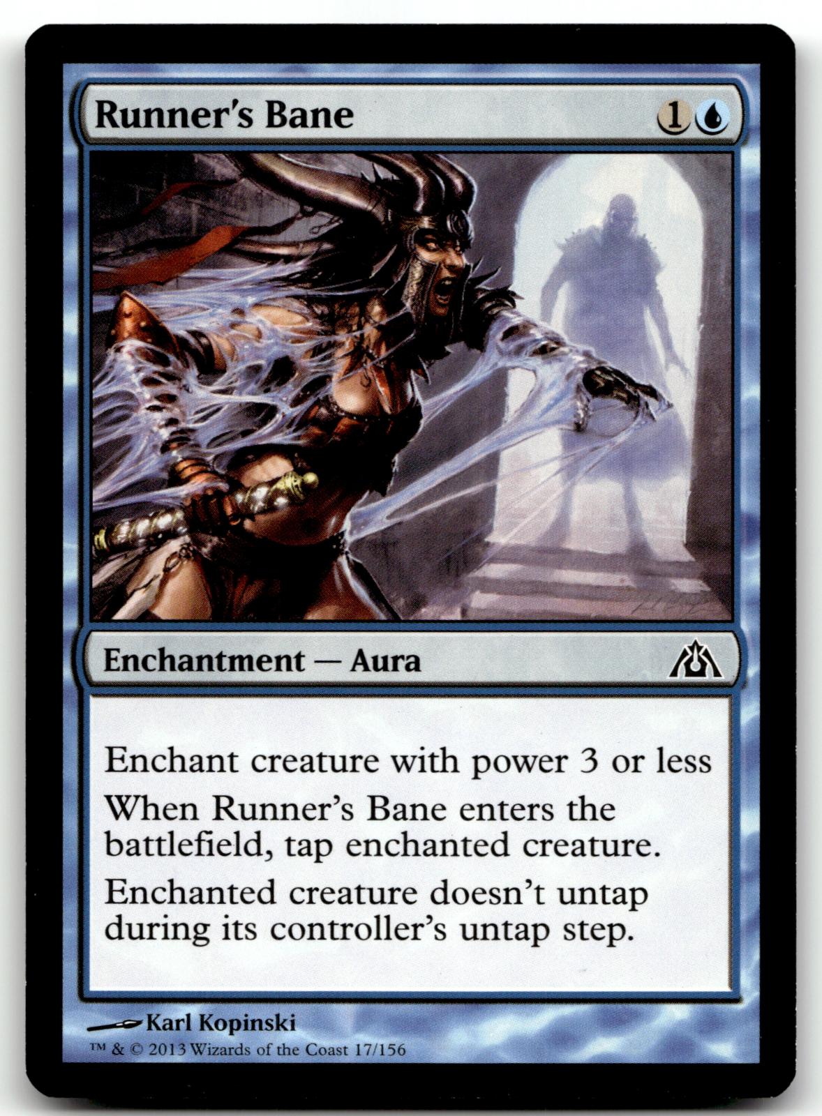Runner's Bane 17 Common Dragon's Maze Magic: The Gathering Near Mint