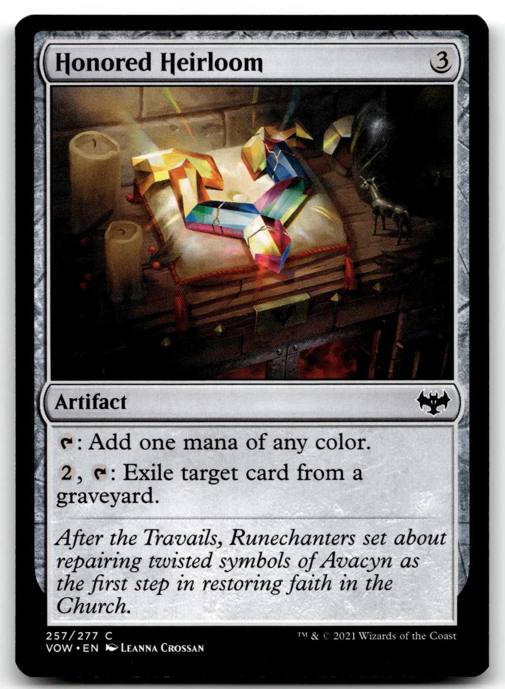 Honored Heirloom 257 Common Innistrad: Crimson Vow Magic: The Gathering NM