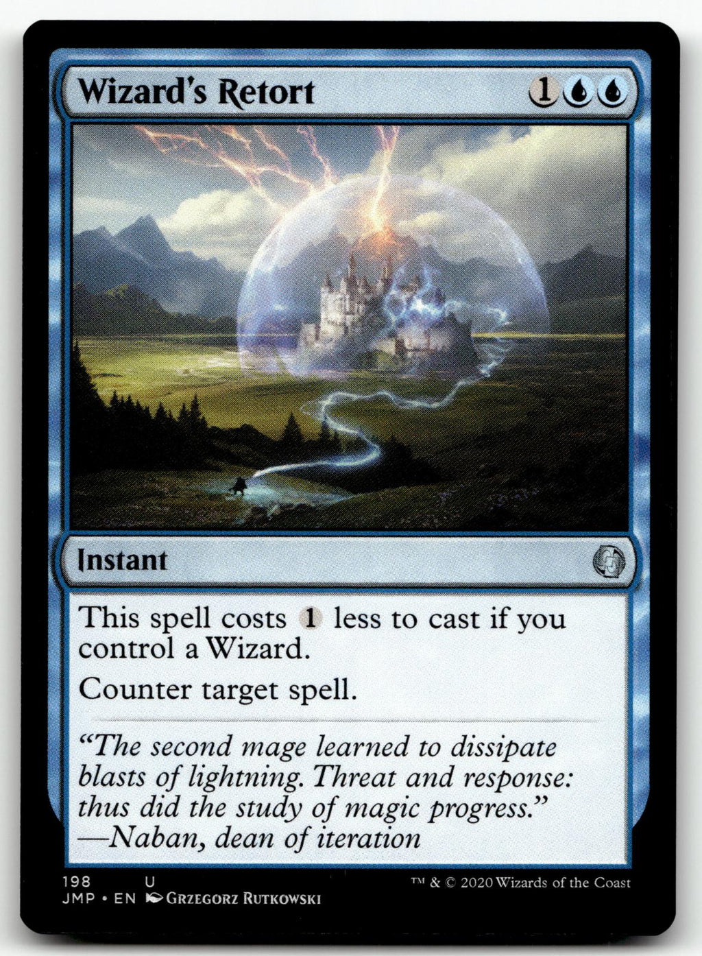 Wizard's Retort 198 Uncommon Jumpstart Magic: The Gathering Near Mint