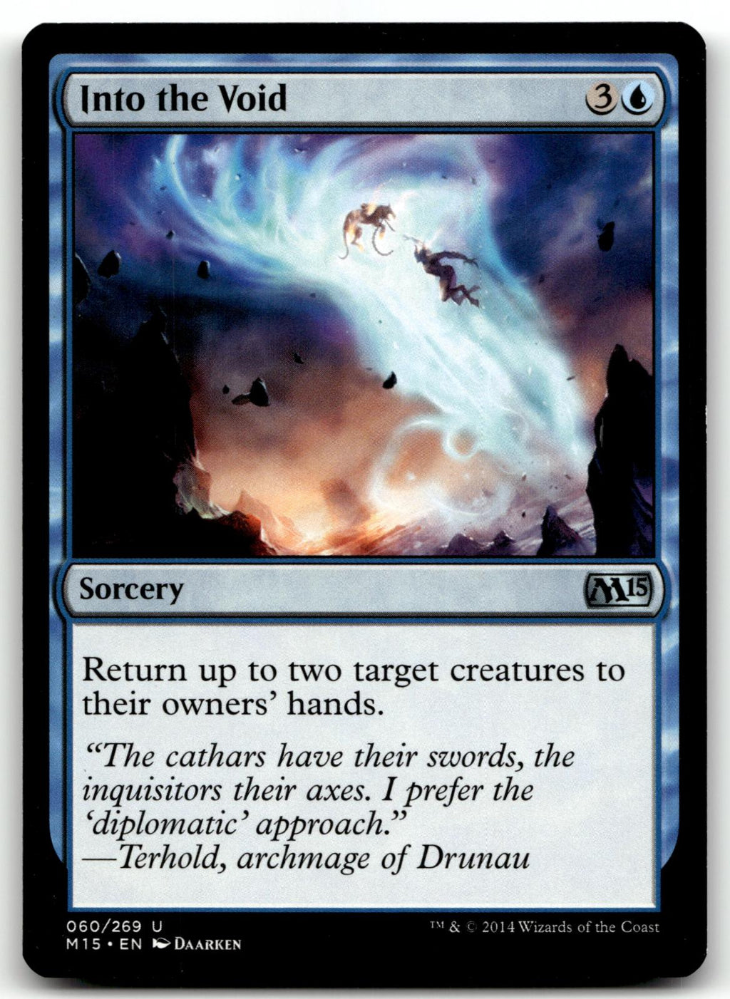 Into the Void 60 Uncommon Magic 2015 (M15) Magic: The Gathering Near Mint