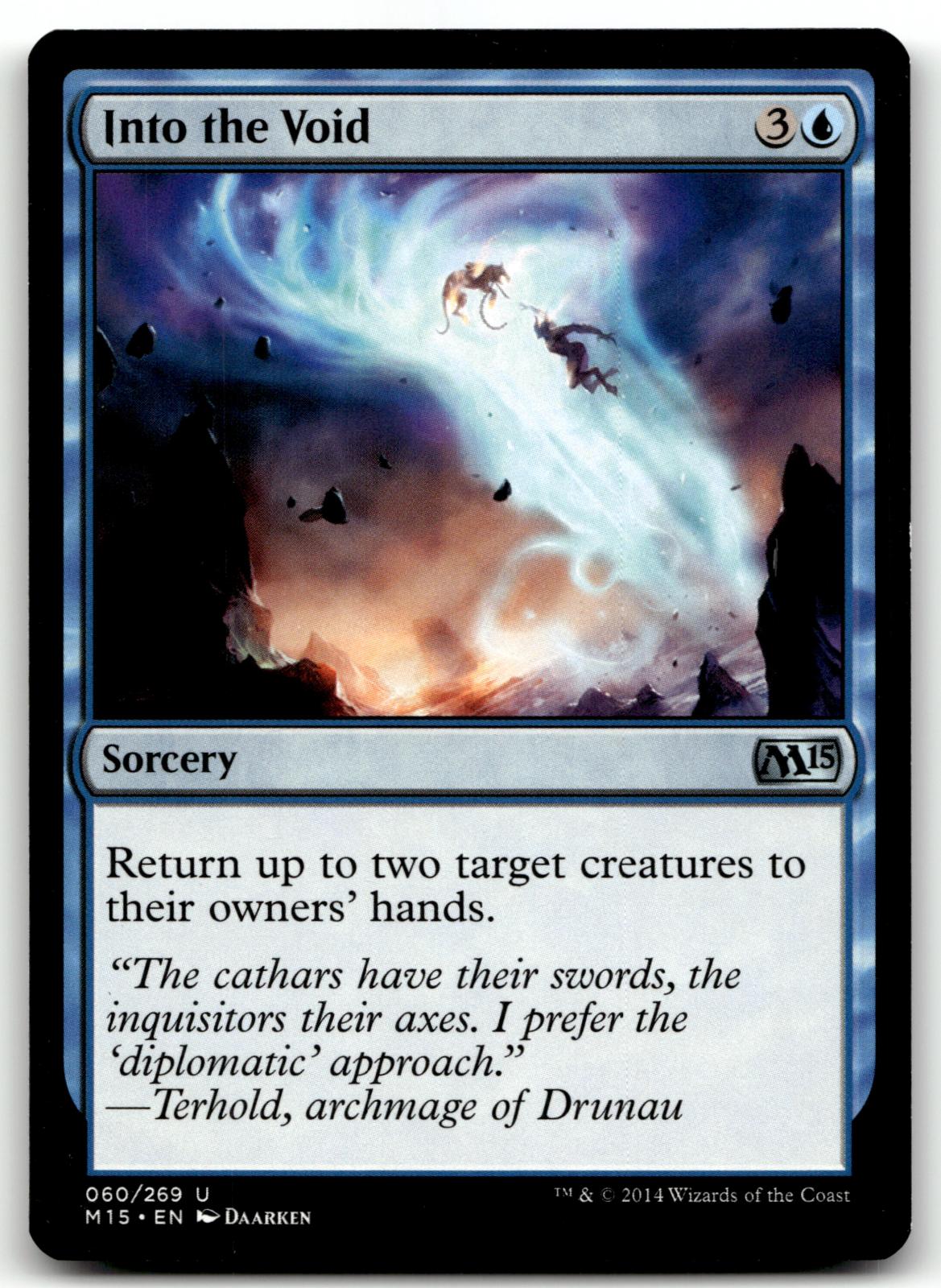 Into the Void 60 Uncommon Magic 2015 (M15) Magic: The Gathering Near Mint