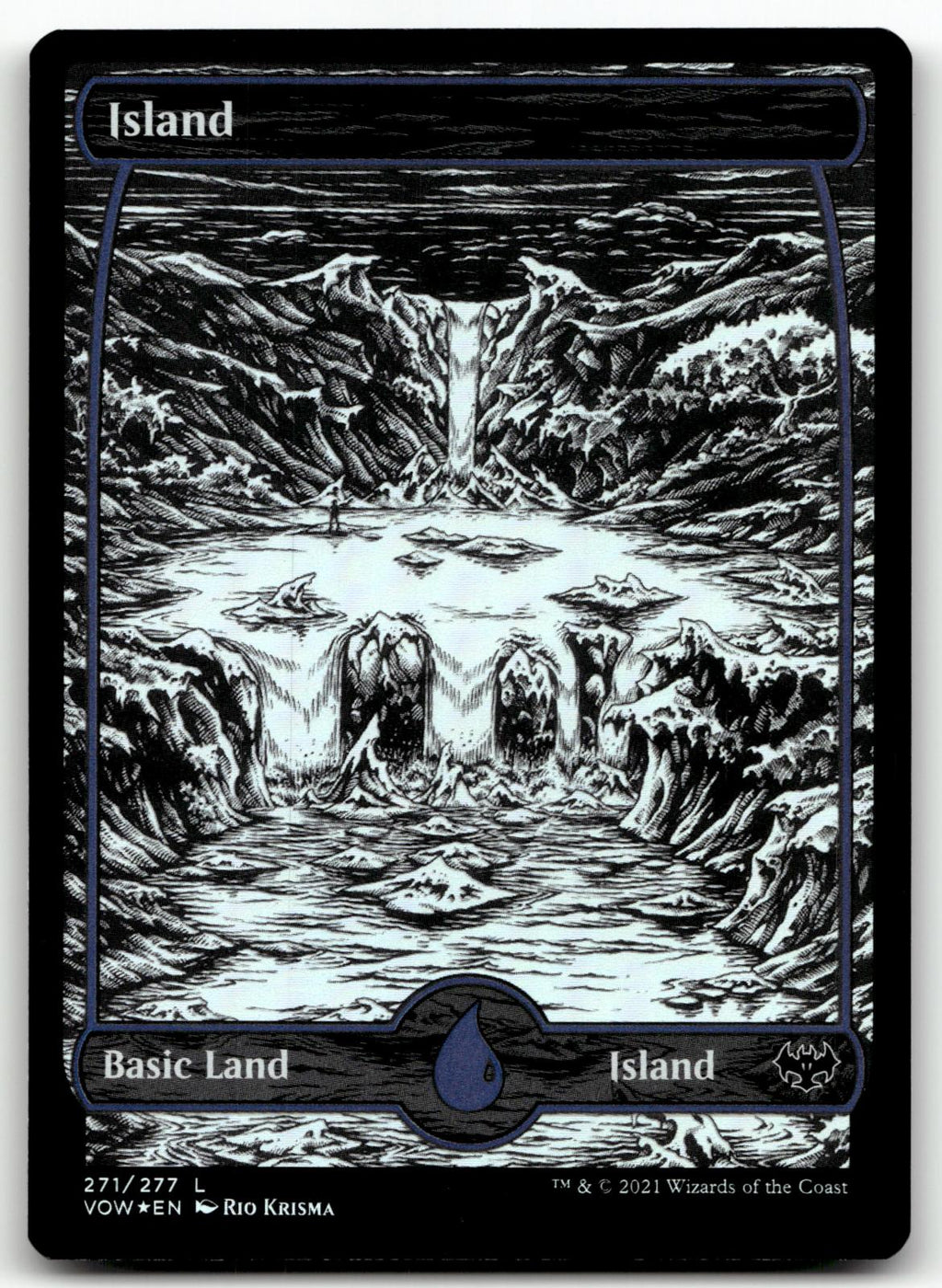 Island (271) 271 Land Innistrad: Crimson Vow Magic: The Gathering Foil Near Mint