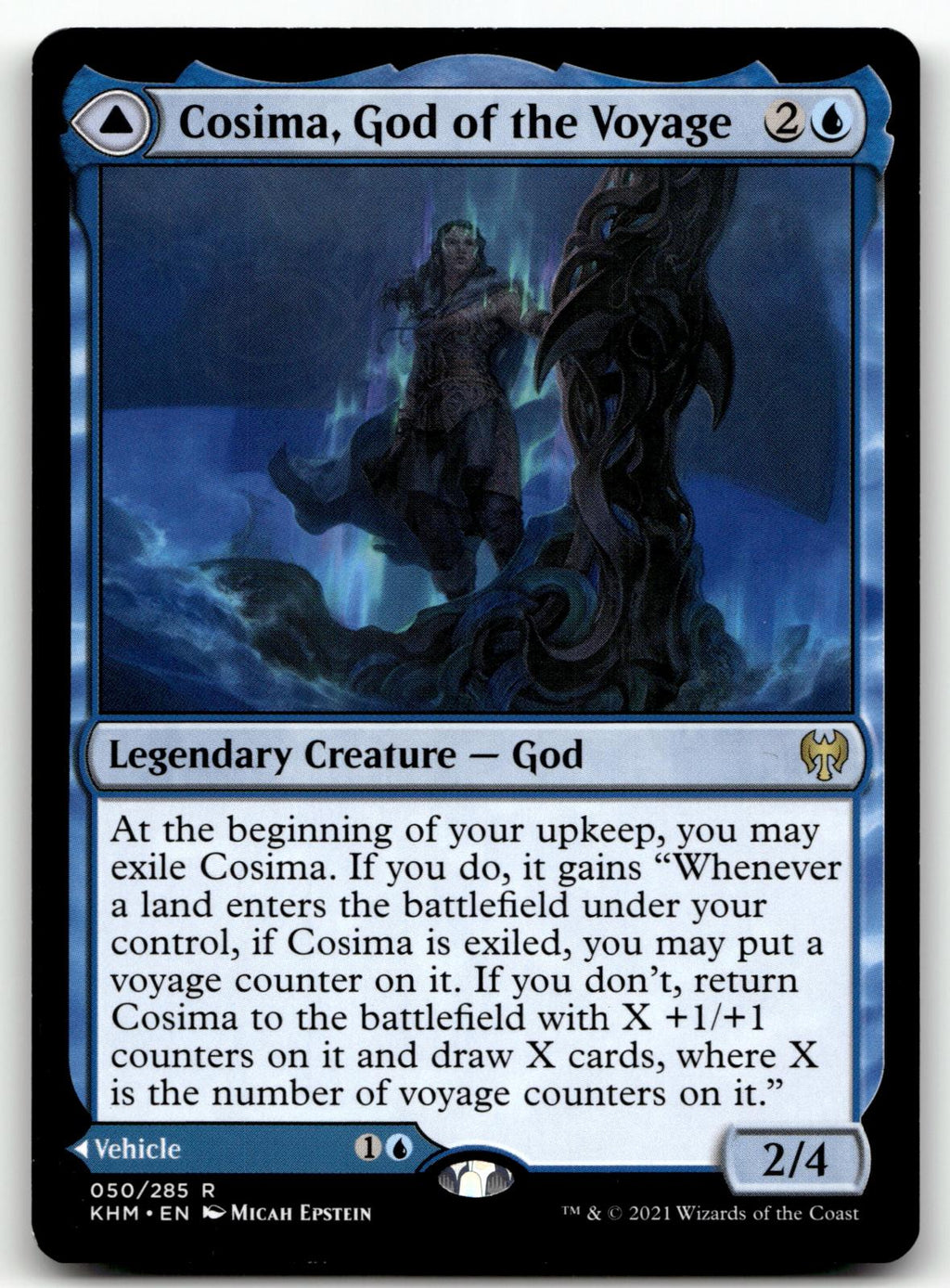 Cosima, God of the Voyage 50 Rare Kaldheim Magic: The Gathering Near Mint