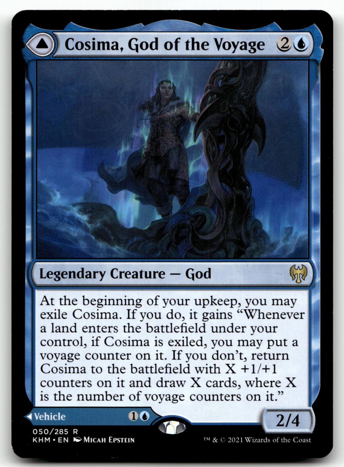 Cosima, God of the Voyage 50 Rare Kaldheim Magic: The Gathering Near Mint