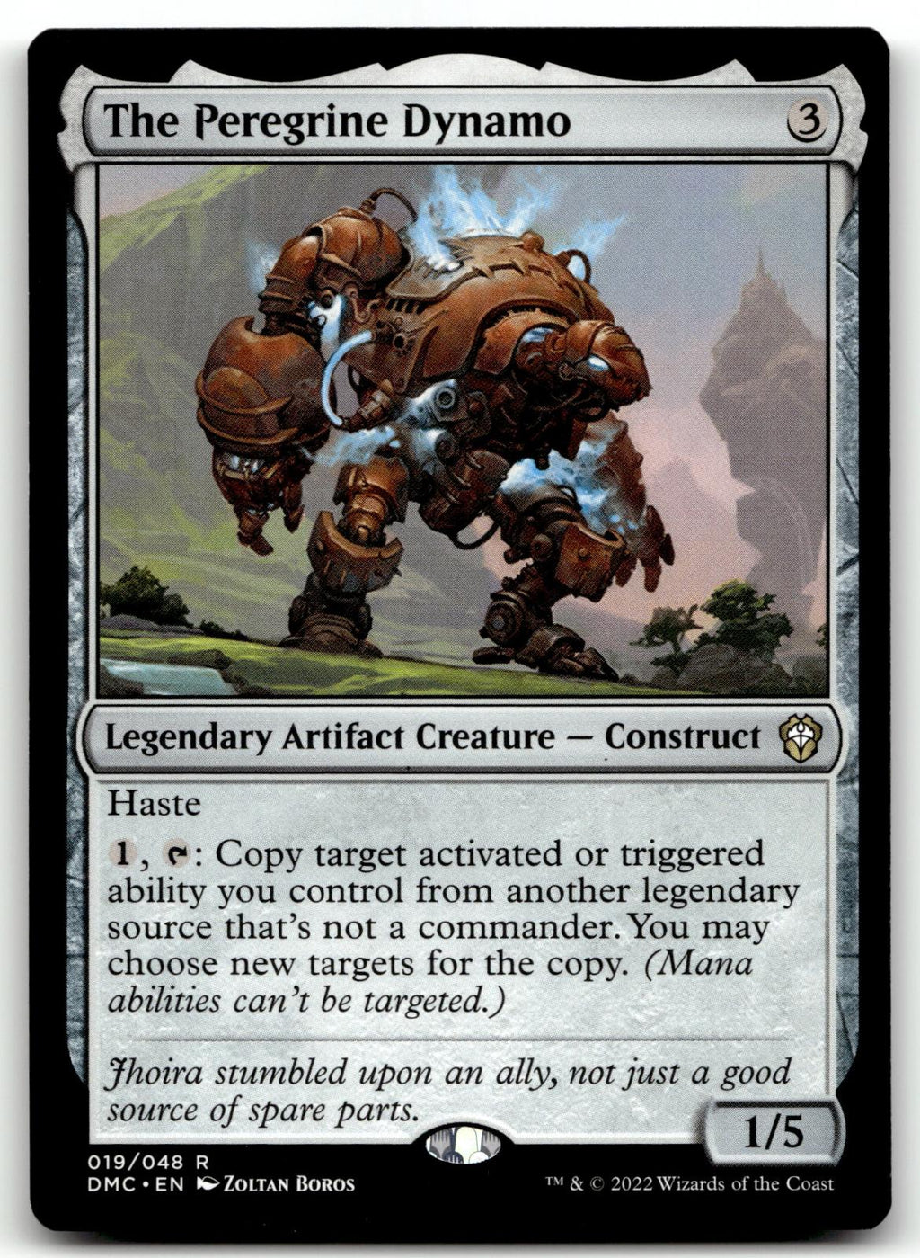 The Peregrine Dynamo 19 Rare Commander: Dominaria United Magic: The Gathering NM