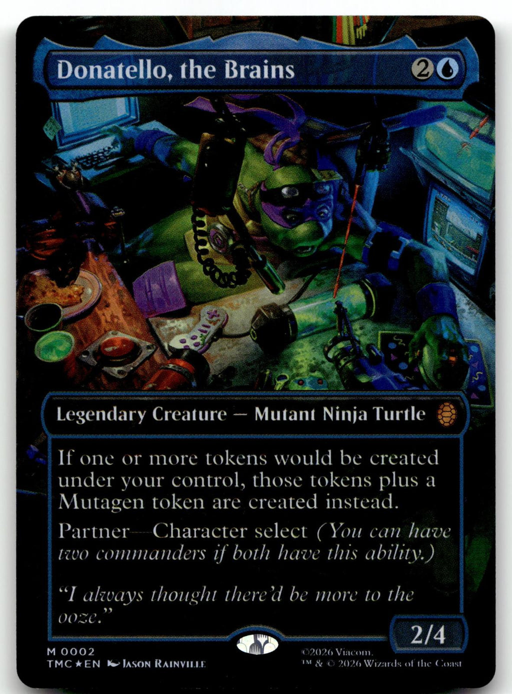 Donatello, the Brains (Borderless) 2 Commander: Teenage Mutant Ninja Turtles 
