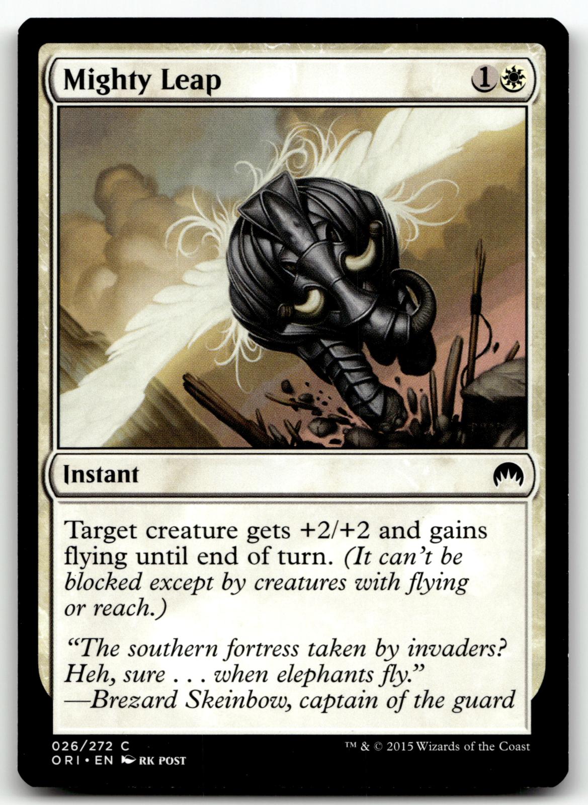 Mighty Leap 26 Common Magic Origins Magic: The Gathering Near Mint
