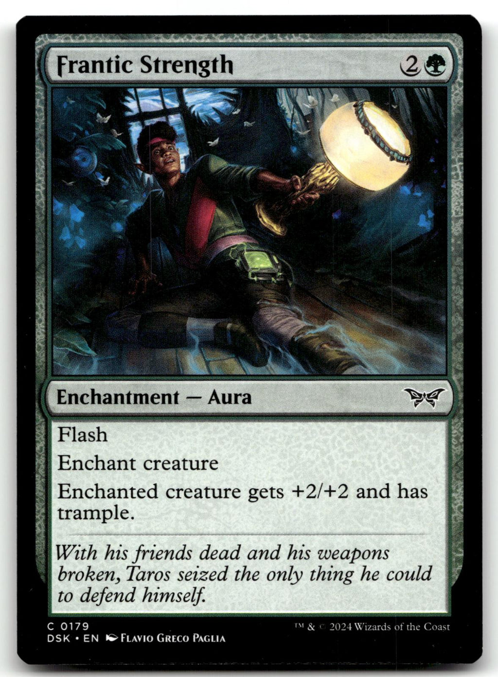 Frantic Strength 179 Common Duskmourn: House of Horror Magic: The Gathering NM