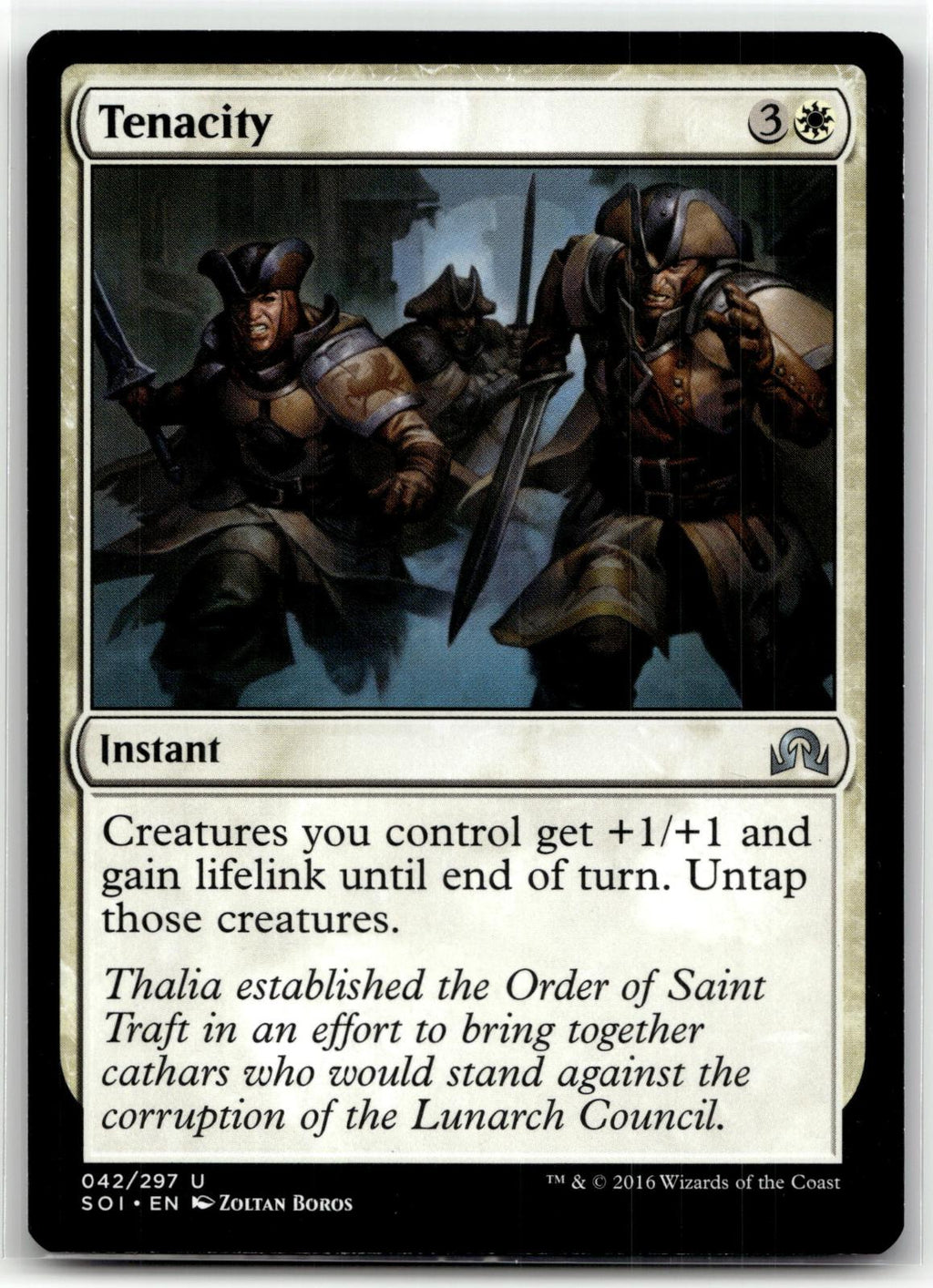 Tenacity 042/297 Uncommon The List Reprints Magic: The Gathering Near Mint