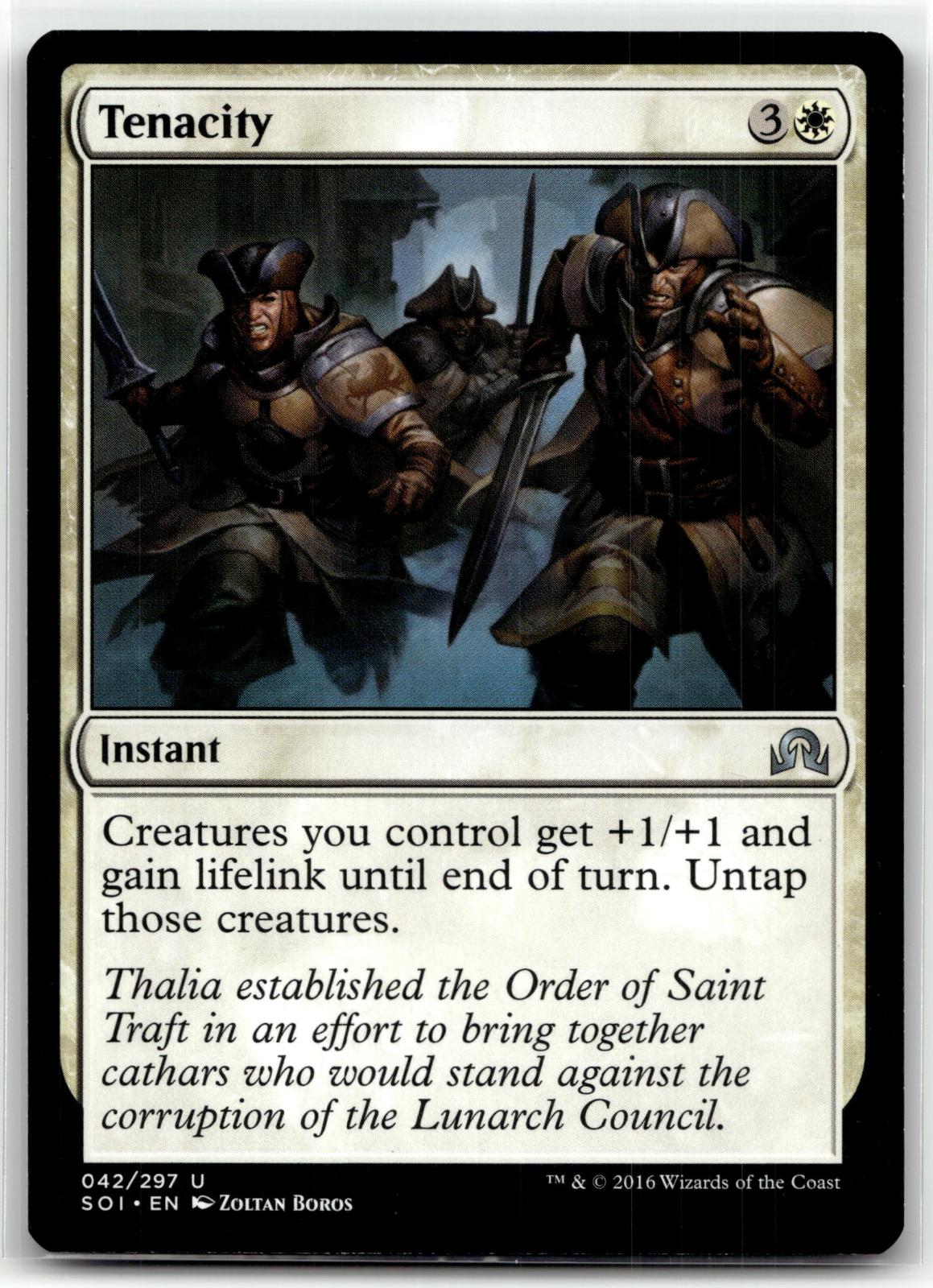 Tenacity 042/297 Uncommon The List Reprints Magic: The Gathering Near Mint