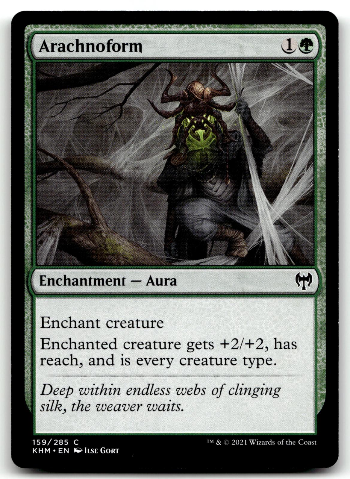 Arachnoform 159 Common Kaldheim Magic: The Gathering Near Mint