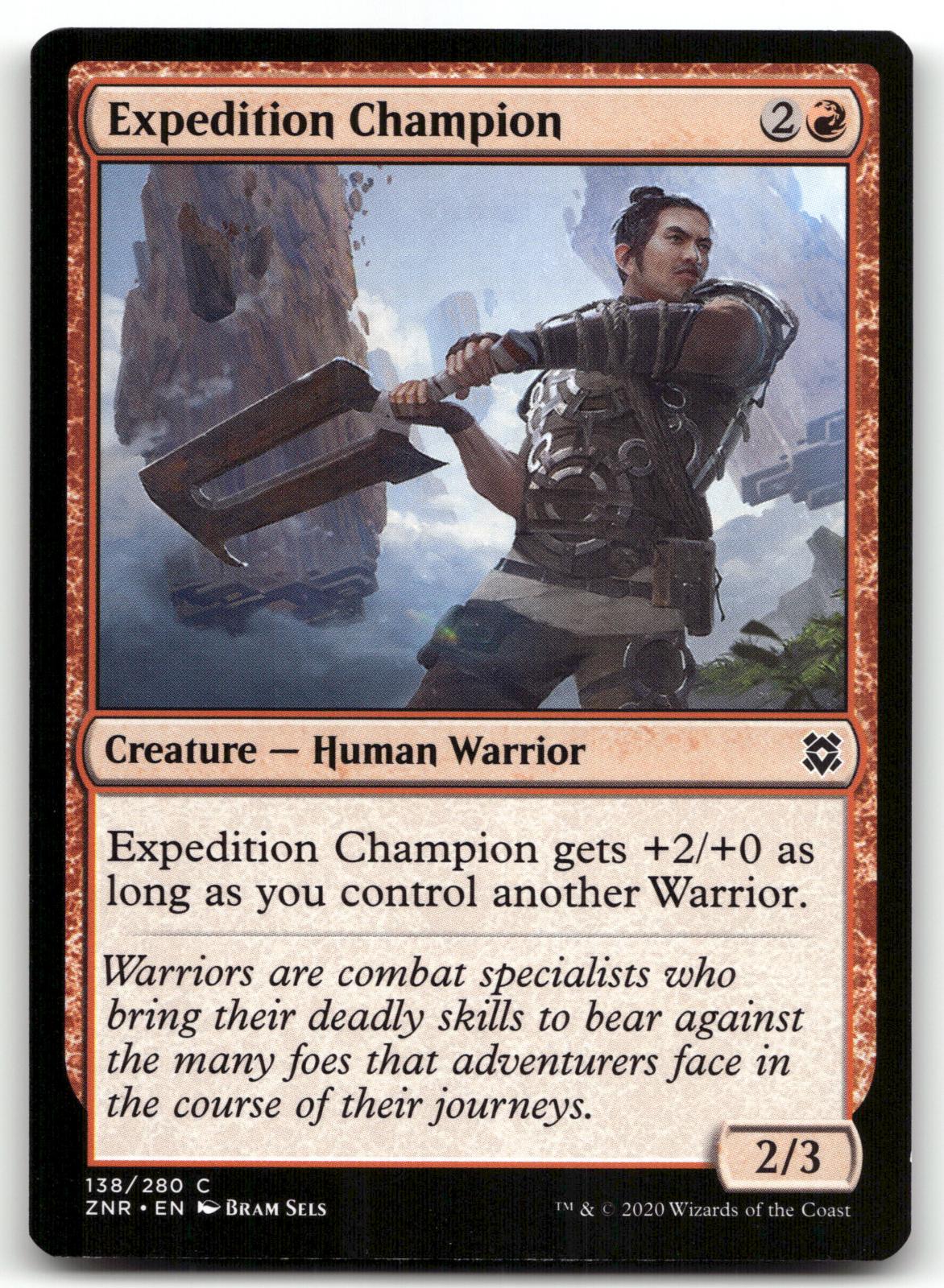 Expedition Champion 138 Common Zendikar Rising Magic: The Gathering Near Mint