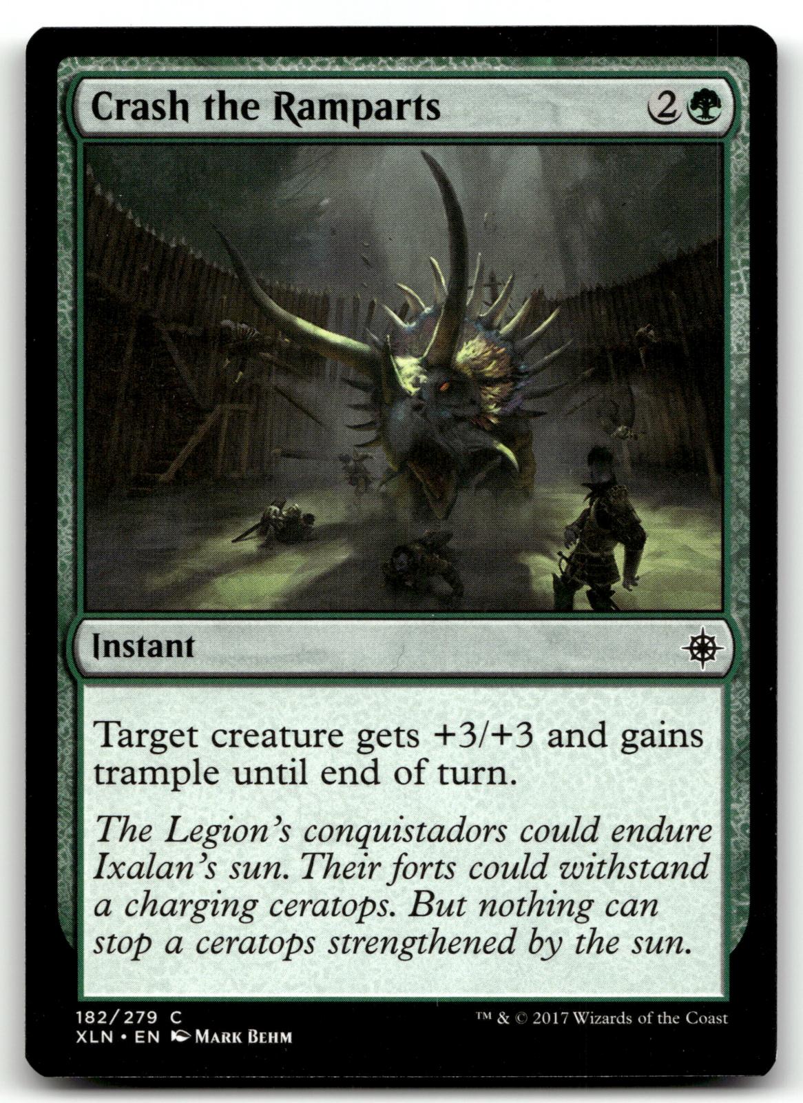 Crash the Ramparts 182 Common Ixalan Magic: The Gathering Near Mint