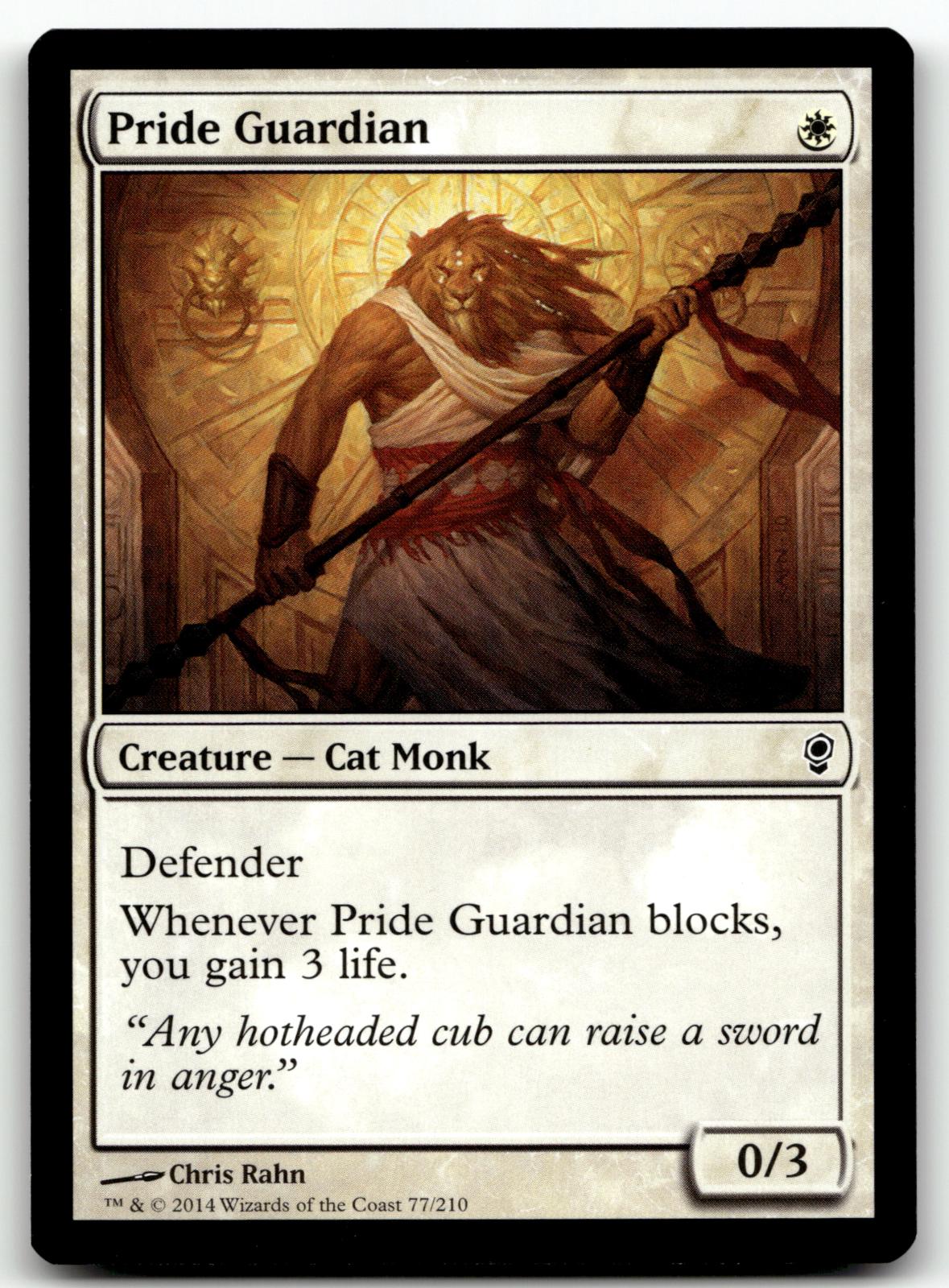 Pride Guardian 77 Common Conspiracy Magic: The Gathering Near Mint