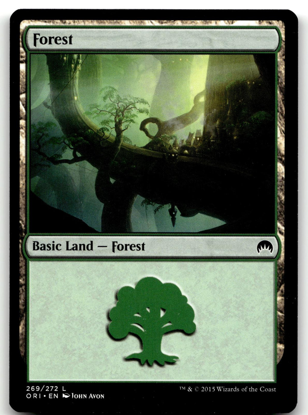 Forest (269) 269 Land Magic Origins Magic: The Gathering Near Mint