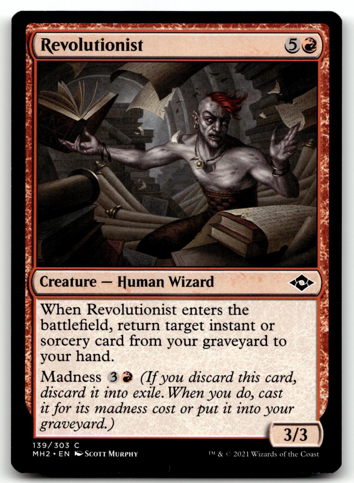 Revolutionist 139 Common Modern Horizons 2 Magic: The Gathering Near Mint