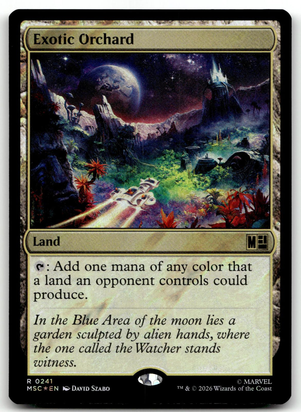 Exotic Orchard (Surge Foil) 241 Commander: Marvel Super Heroes Magic