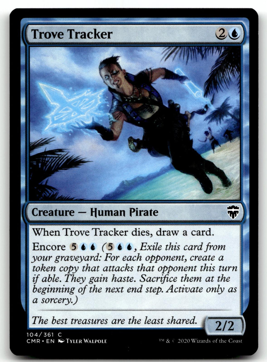 Trove Tracker 104 Common Commander Legends Magic: The Gathering Near Mint