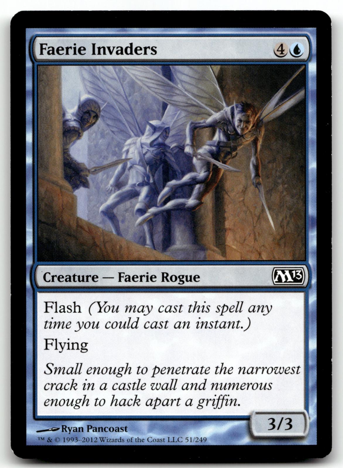 Faerie Invaders 51 Common Magic 2013 (M13) Magic: The Gathering Near Mint