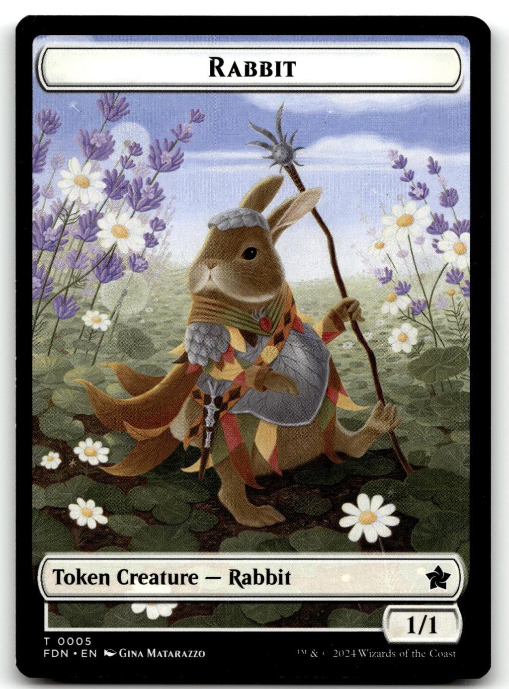 Soldier Token 2 Token Magic 2015 (M15) Magic: The Gathering Near Mint