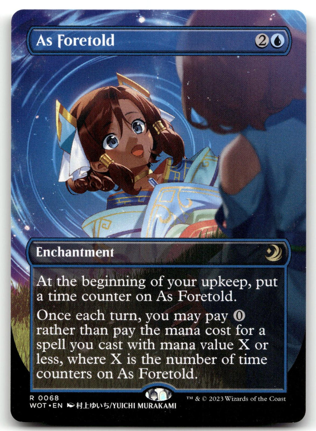 As Foretold (Anime Borderless) 68 Wilds of Eldraine: Enchanting Tales 