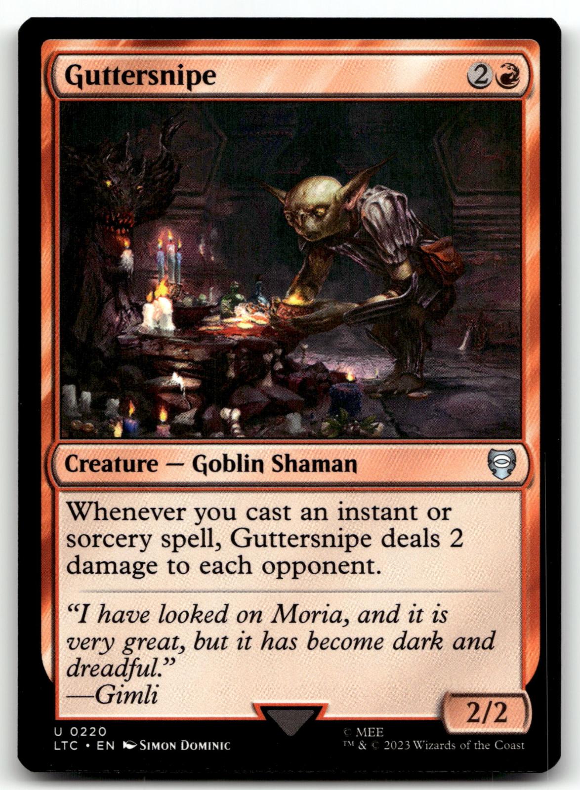 Guttersnipe 220 Commander: The Lord of the Rings: Tales of Middle-earth
