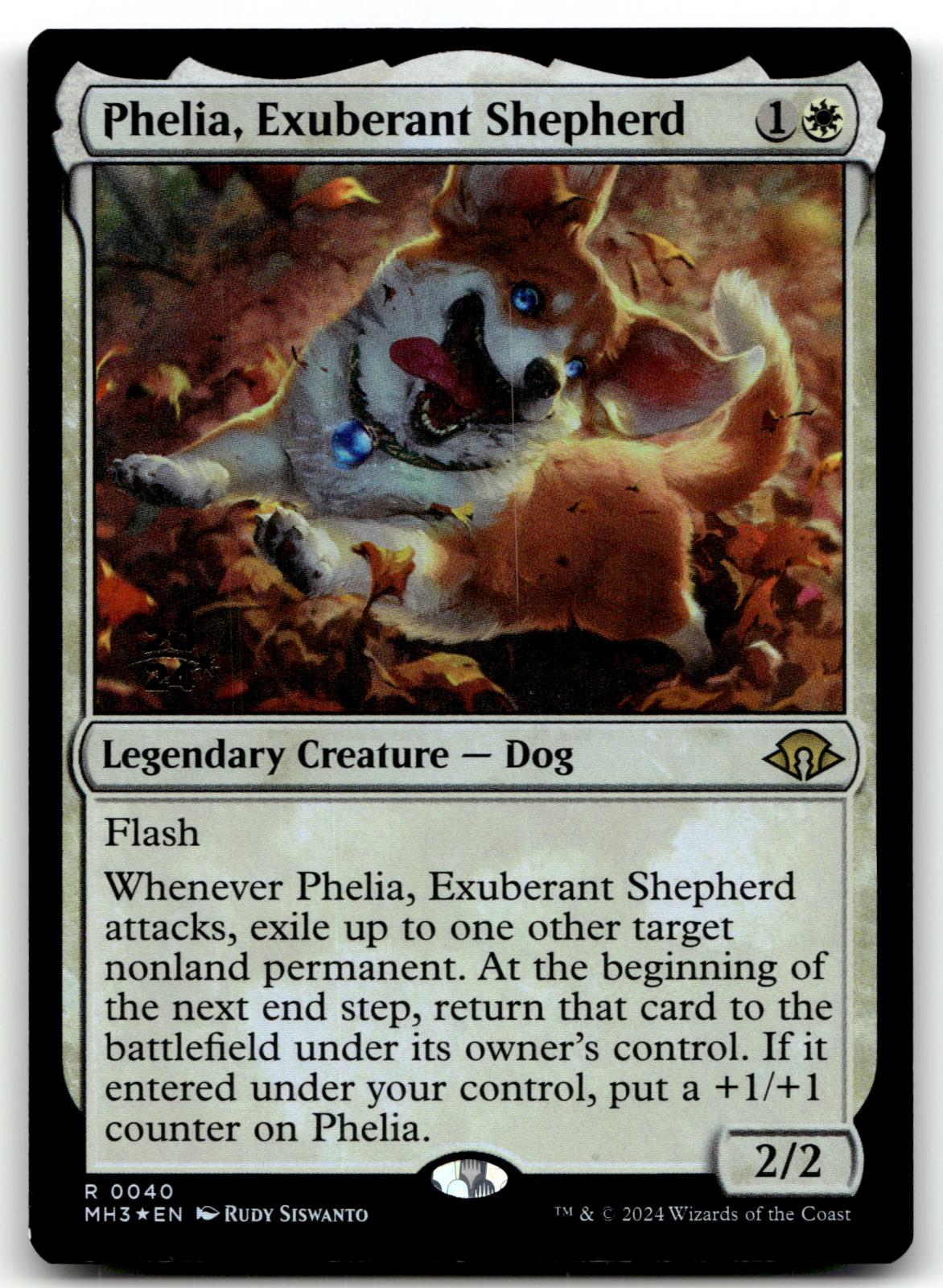 Phelia, Exuberant Shepherd 40 Modern Horizons 3 Magic: The Gathering Foil NM
