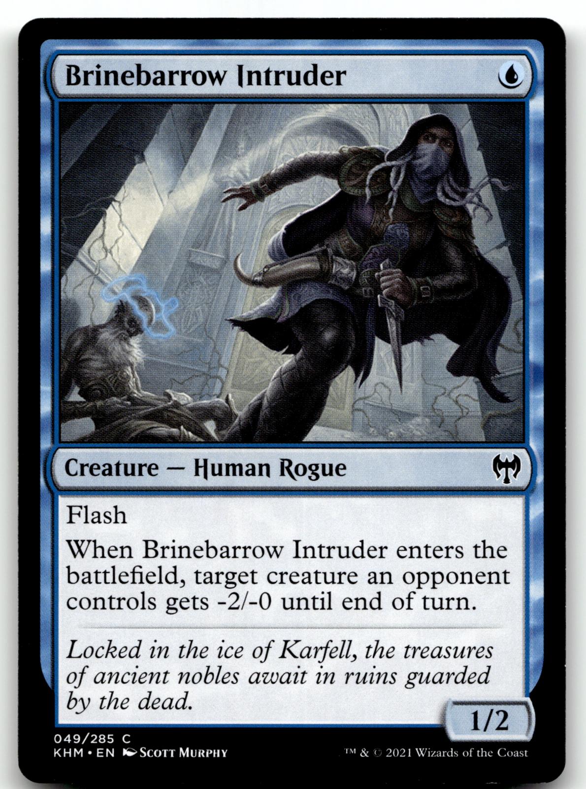 Brinebarrow Intruder 49 Common Kaldheim Magic: The Gathering Near Mint