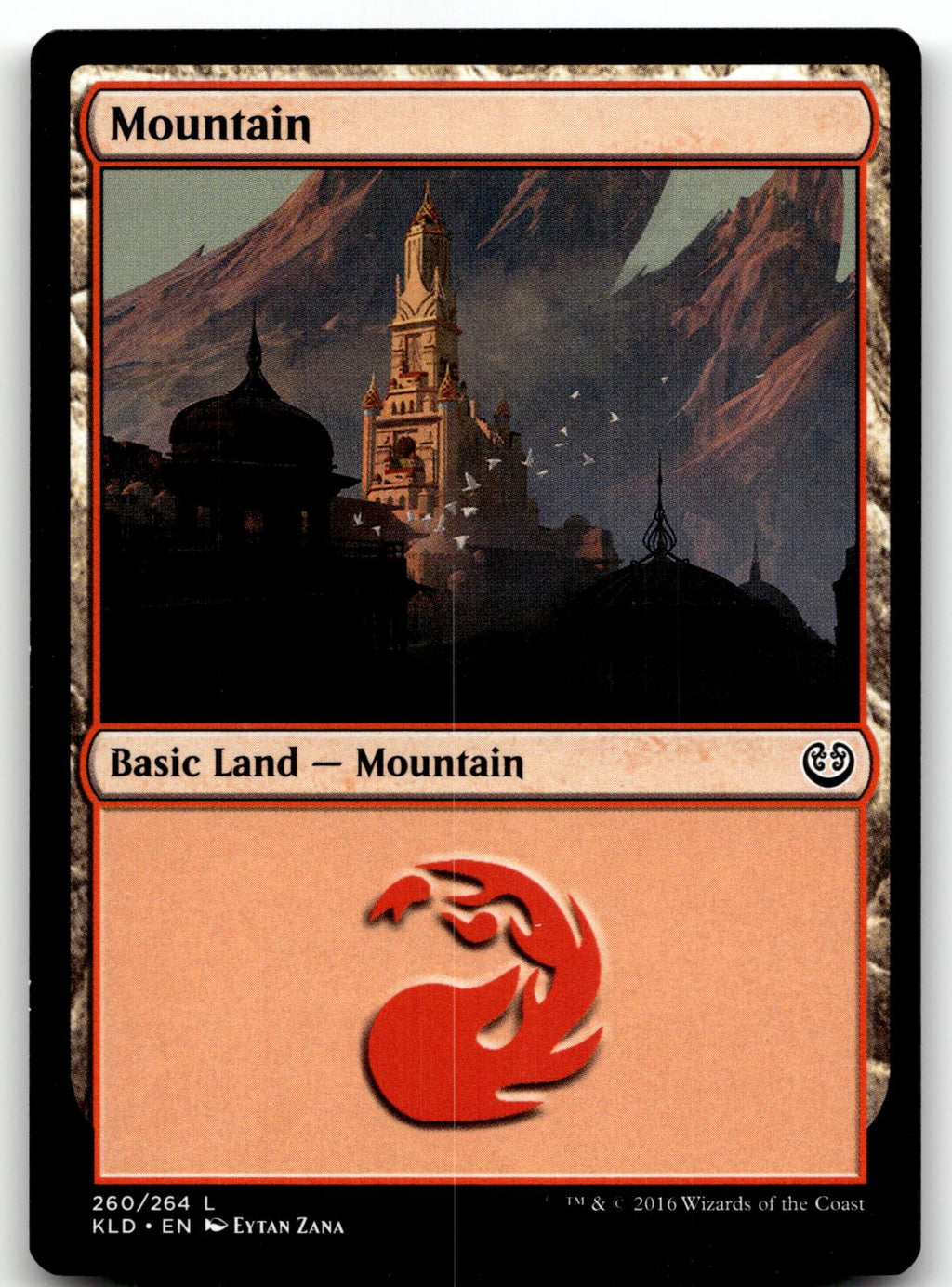 Mountain (260) 260 Land Kaladesh Magic: The Gathering Near Mint