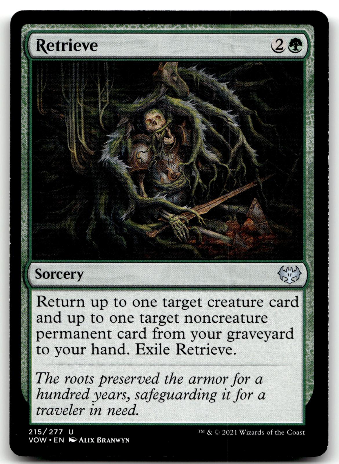 Retrieve 215 Uncommon Innistrad: Crimson Vow Magic: The Gathering Near Mint