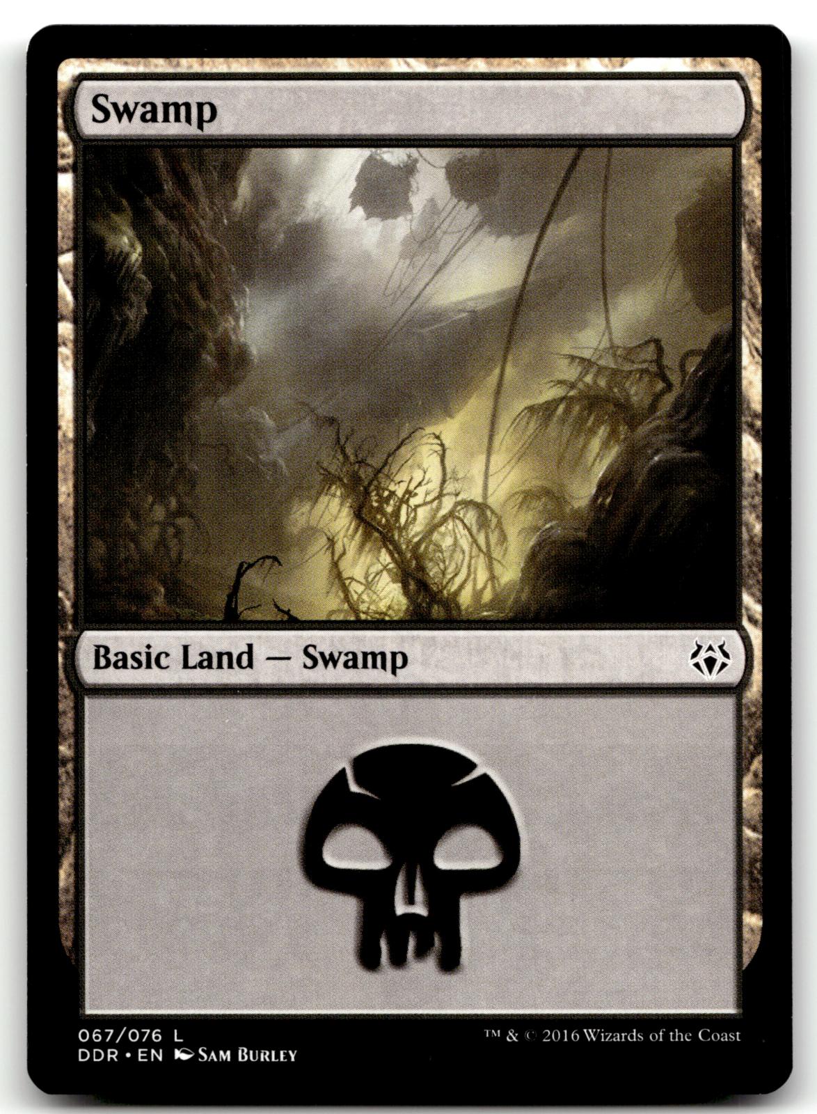 Swamp (067) 67 Land Duel Decks: Nissa vs. Ob Nixilis Magic: The Gathering NM