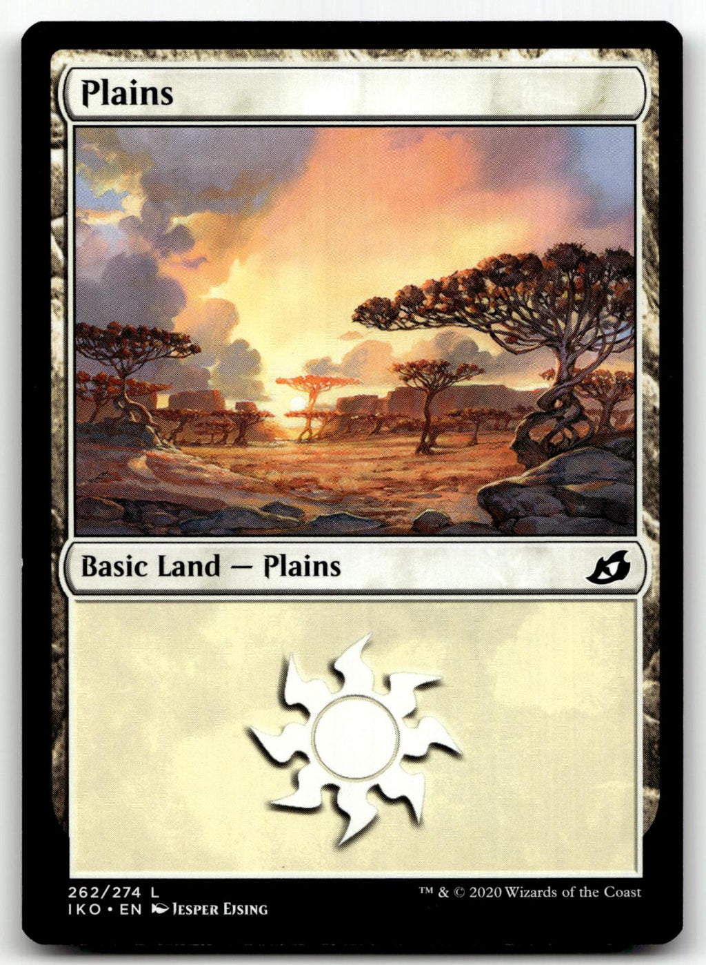 Plains (262) 262 Land Ikoria: Lair of Behemoths Magic: The Gathering Near Mint