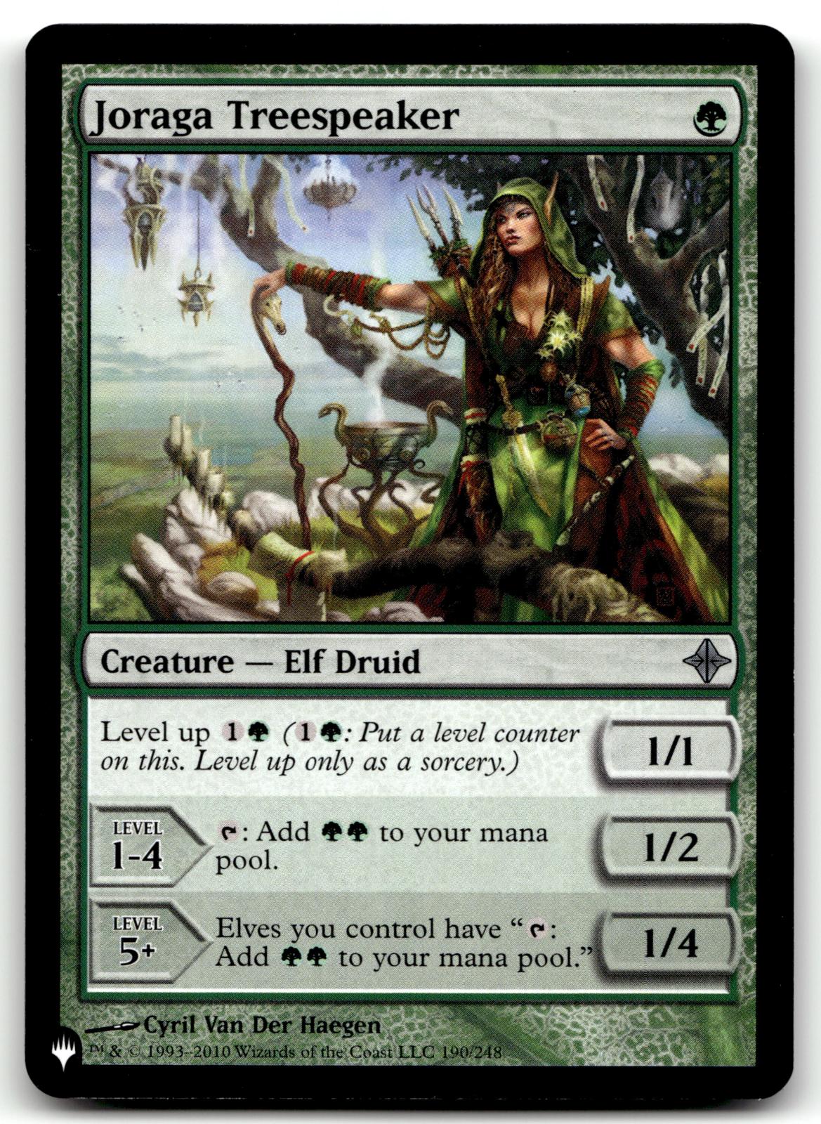 Joraga Treespeaker 190 Uncommon Rise of the Eldrazi Magic: The Gathering NM