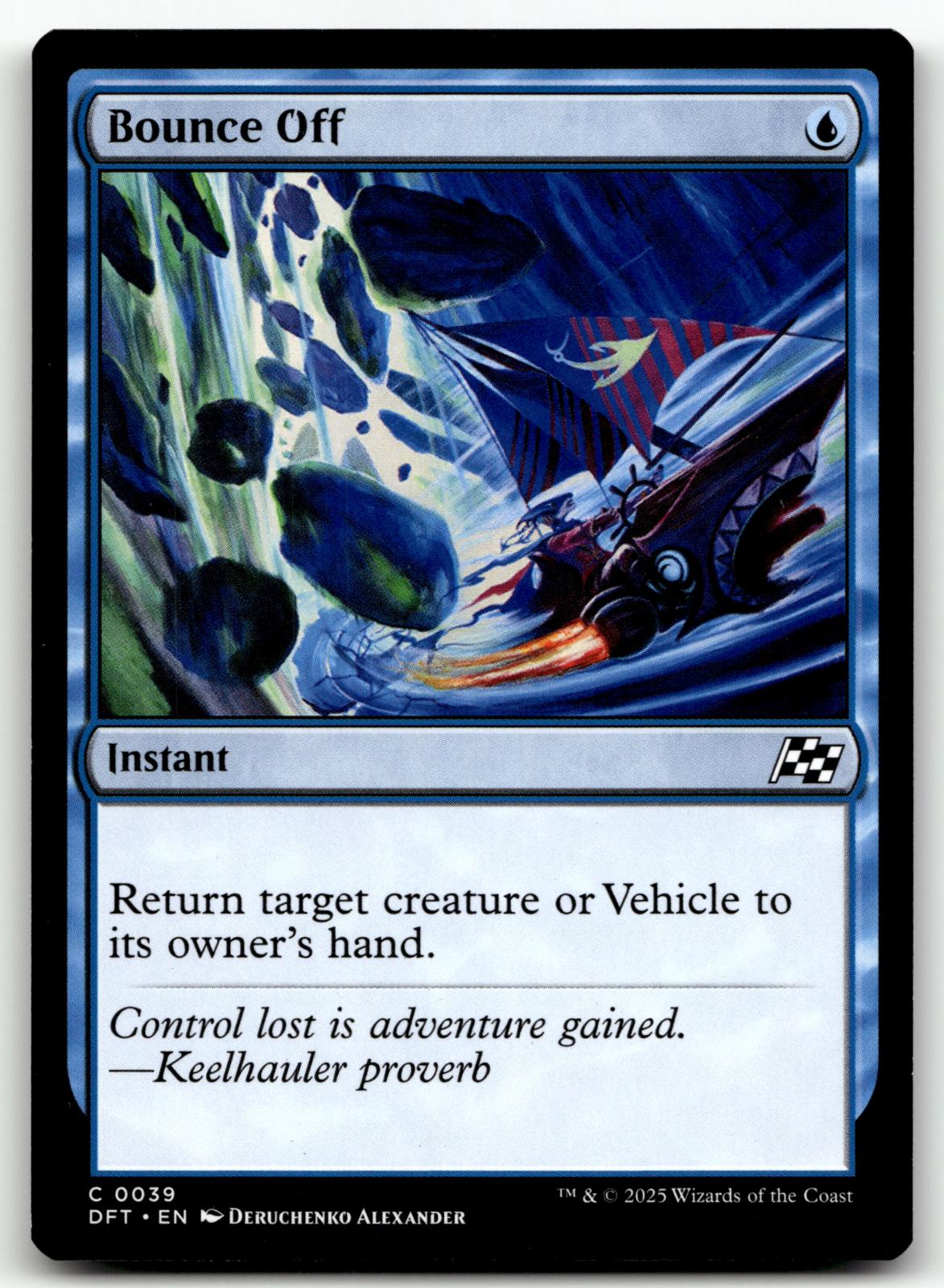 Bounce Off 39 Common Aetherdrift Magic: The Gathering Near Mint