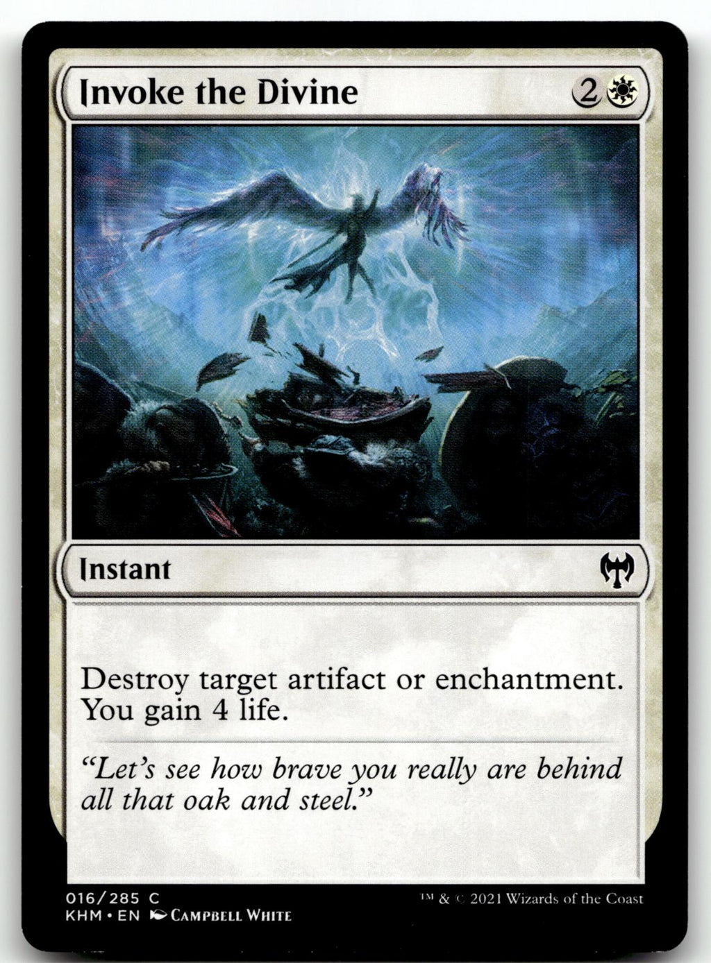 Invoke the Divine 16 Common Kaldheim Magic: The Gathering Near Mint