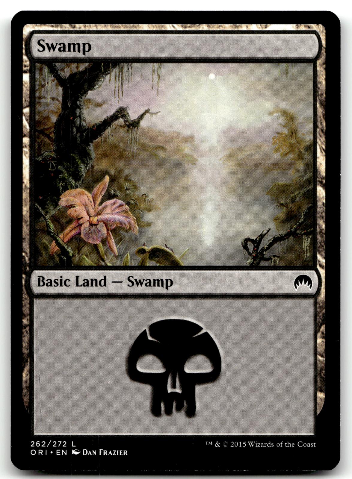 Swamp (262) 262 Land Magic Origins Magic: The Gathering Near Mint