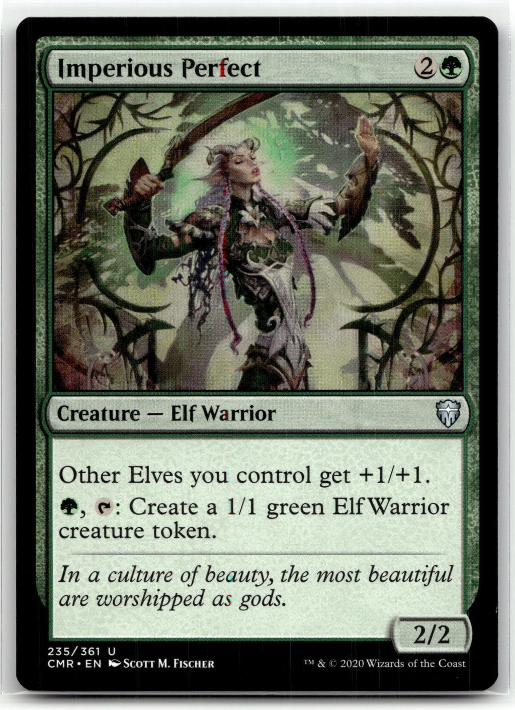 Imperious Perfect 235 Uncommon Commander Legends Magic: The Gathering Near Mint