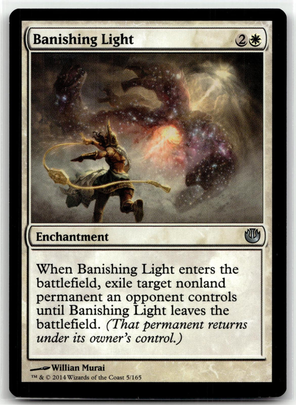 Banishing Light 5 Uncommon Journey Into Nyx Magic: The Gathering Near Mint