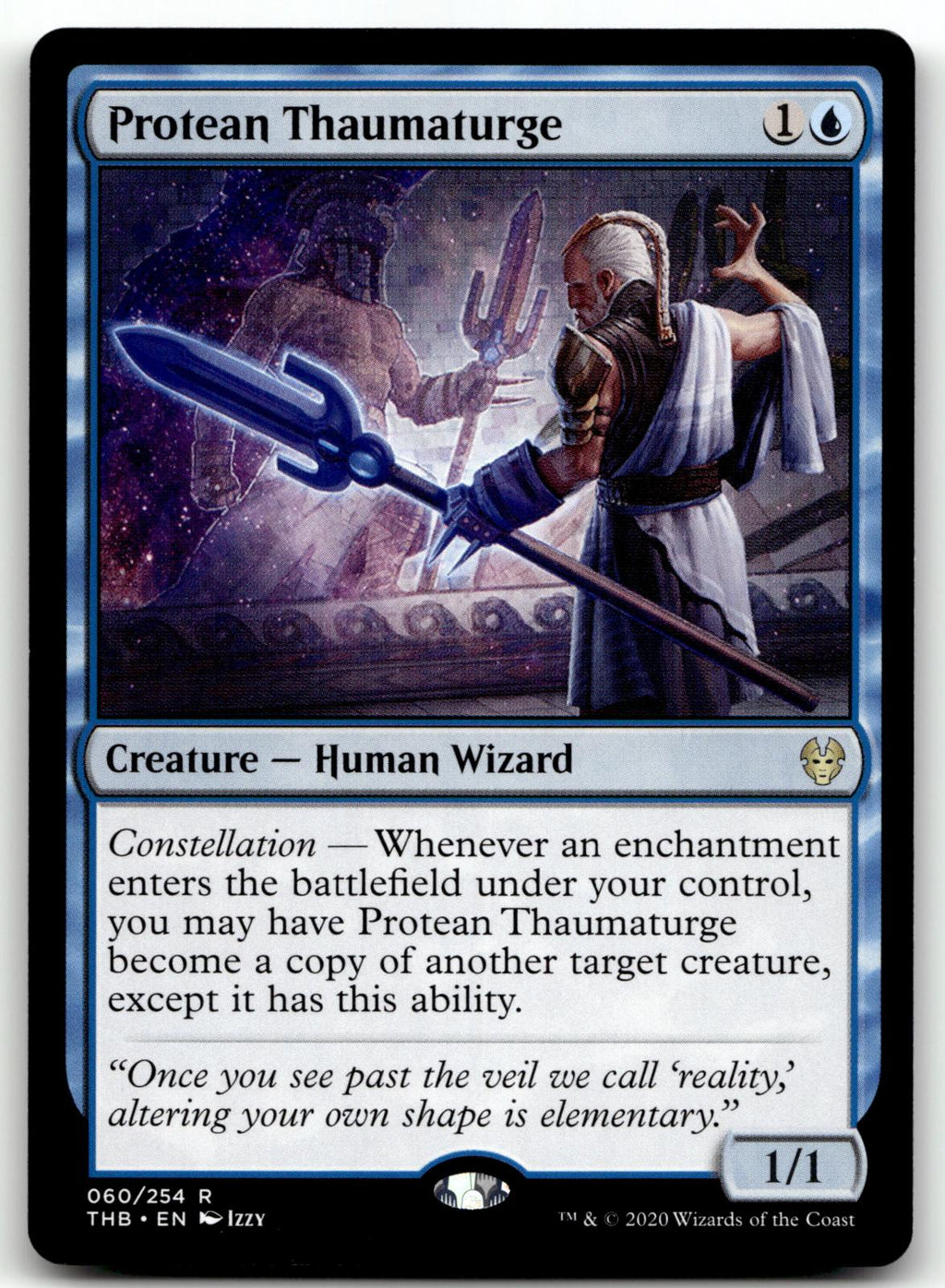 Protean Thaumaturge 60 Rare Theros Beyond Death Magic: The Gathering Near Mint