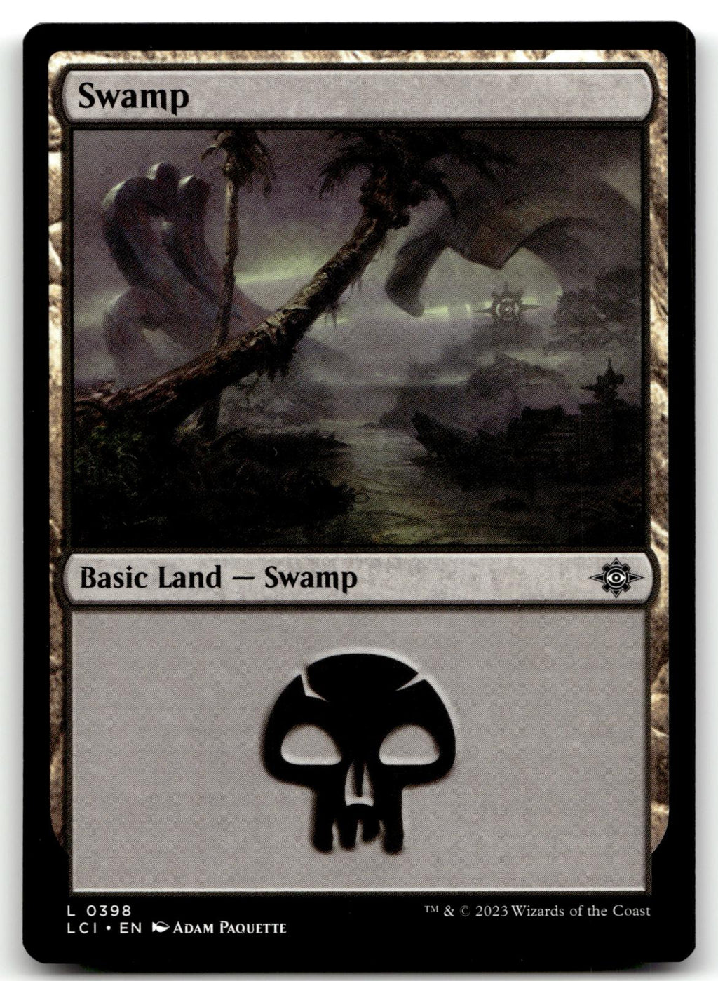 Swamp (0398) 398 Land The Lost Caverns of Ixalan Magic: The Gathering Near Mint